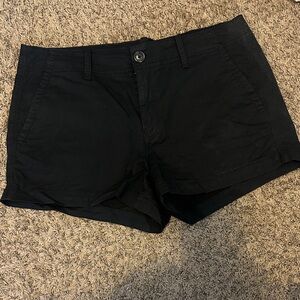 American Eagle Outfitters Black Cargo Shorts